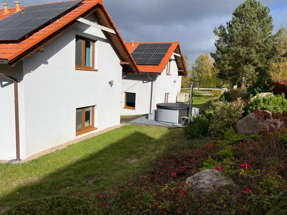 Malinowe Wzgorze Domki 90 M2 Z Sauna I Balia Krzeszna Exterior photo